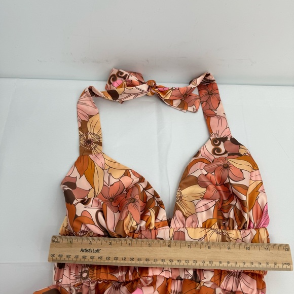 NWT Rays for Days Betony Jumper Size XS Satin Bardot Floral $256 - Picture 11 of 16